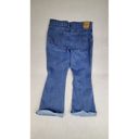 Levi's  Jeans Womens 18M Blue Mid Rise Bootcut Denizen Cutoff  Capri Stretch Photo 1