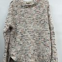 cupio  Chenille Chunky knit multi colored sweater large Photo 0