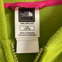 The North Face girls light green fleece hoodie, Sz 14/16 Photo 3