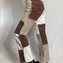 Jaded London Brown Patchwork Jeans Photo 1