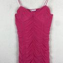 ZARA  Pink Gathered Tulle Corset Bustier Ruched Mini Dress Large Photo 8