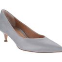 Vionic  • Josie Kitten Heel pump grey pointed toe leather cushioned orthotic Photo 0