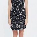 Madewell  starview batik grid print silk mini dress Photo 0