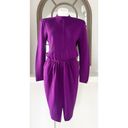 St. John  Couture Purple Sweater Dress, Size 8 Photo 1