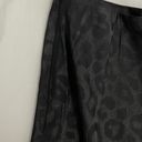 ZARA Black Animal Print Skirt Photo 3