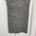 Halston Heritage  Heather Gray Fitted Sweater Dress Sz.M NWT Photo 4