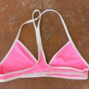 Frankie’s Bikinis Hot pink bikini top sz s Photo 1