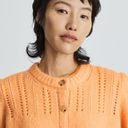 Everlane The Cloud Cardigan, Papaya, Wool Sweater, Size XS Photo 1