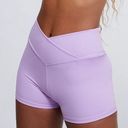 PacSun  Active Far Out Bike Short Crossover Waistband Lavender XL Photo 0