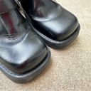 Harley Davidson Vintage Chunky Leather Clog Loafers Black Size 6 Photo 4