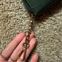 Anne Klein  Green Crocodile Leather Curved card holder and coin purse Photo 6