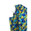 Boohoo  Plus‎ One Shoulder Mini Dress 18 Women's Smocked Floral Mod Retro 70's Photo 6