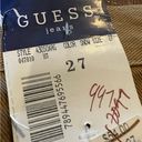 Guess by Marciano Rare NWT Women’s Khaki | Sand, vintage high  rise straight leg jeans, size 27 Photo 5