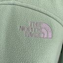 The North Face Green Fleece Full Zip Windwall Jacket Photo 3