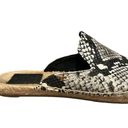 Tory Burch  Max Snake Print Leather Espadrille Slide Mule Photo 2