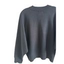 The Row All: Women's Small Long Sleeve Mock Neck Solid Black Pullover Sweater Photo 10