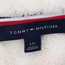 Tommy Hilfiger Ivory White Teddy Soft Plush 1/4 Zip Sweater Size L Photo 11