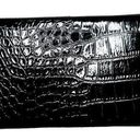 Under One Sky Vintage Clutch Black Snap Closure Clutch Photo 0