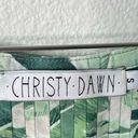 Christy Dawn  RARE Banana Leaf Tropical Palm Leaves Printed Sleeveelss Dress S Photo 7