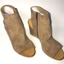 Bueno Suede Open Toe Booties Photo 0