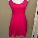 Urban Outfitters  Sparkle & Fade Fit & Flare Hot Pink Tank Dress - size XS Photo 2