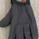 Trend Grey Ski Gear Fleece Sporty Winter Gloves Photo 0