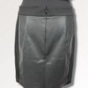 Loft  Faux Leather Pencil Skirt Women’s Size 8 Petite Photo 1