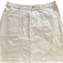 Ralph Lauren  Short Ivory Denim Cotton Casual Jean Skirt ~ Women's Plus Size 18W Photo 0