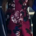 A Byer Floral Homecoming Dress Photo 1