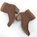 Rampage  Vendetta Gromet Ankle Boots Slip On Brown Size 6.5M Photo 3