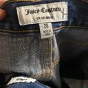 Juicy Couture  Lunita Jeans Wife Leg High Rise Blue Size 26 Photo 9