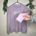 Life is Good  | women light purple crewneck pullover Photo 9