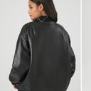 Forever 21 Leather Bomber Jacket Photo 1