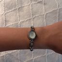 Vintage Pink Princess Studded Iridescent Timepiece Silver Photo 4