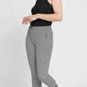 Betabrand  Catstooth Pencil Dress Yoga Pants Skinny Slim Mid Rise Black White M Photo 0