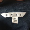 CAbi  drawstring denim lightweight utility minimalist jacket Photo 2