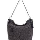 The Sak new  ᯾ Indio Small Crochet Tote Handbag Bag ᯾ Urban Static Charcoal Knit Photo 1