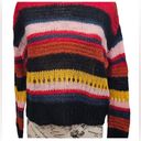 The Moon  & MADISON FAUX MOHAIR SWEATER - MULTI - SZ XS - EUC Photo 1