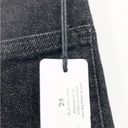 We Wore What  Slit Hem Black High Rise Skinny Stretch Jeans 5 Pocket Revolve NEW Photo 9