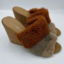 Treasure & Bond  Faux Fur Sherpa Mules boho bohemian Photo 0