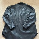 SheIn Oversized Black Leather Jacket Photo 1