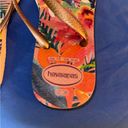 Havaianas  Size 7/8 Tropical Flip Flops Photo 3