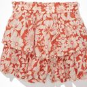 American Eagle Outfitters Floral Mini-Skort Photo 0