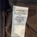 Vince  Stitch Front Pants Olive Green Cropped Pants Size 4 Career Office Photo 7