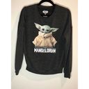 Star Wars Baby Yoda The Mandalorian  Sweatshirt Oversized Cozy Loungewear Photo 0