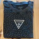 GUESS Stars Rhinestone Logo Tee Photo 7