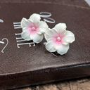 Daisy Vintage White  Bohemian Stud Earrings Photo 4