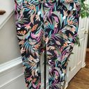 Terra & Sky  Women Multicolor Floral Cotton Mid Rise Comfort Waist Skinny Pant 4X Photo 0