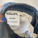 Rolla's NWT  Dusters Super High Rise Cigarette Tapered Leg Jeans in Medium Wash Photo 11