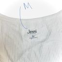 Jenni Intimates Basic Solid Ribbed Tank Top Bright White — MEDIUM NWT MACY’s Photo 3